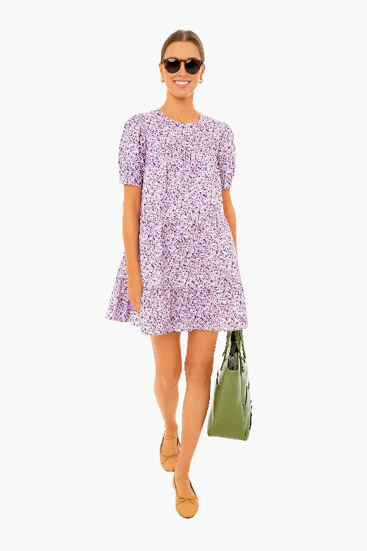 Special Offer Lilac Floral Quinn Dress