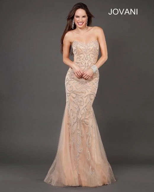 Bold Fashion Jovani 72651 Prom Long Mermaid Formal Dress