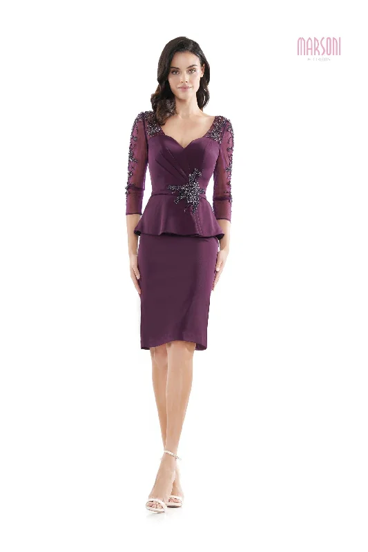 Holiday Gift Guide Sale Marsoni Mother of the Bride Short Dress 1108