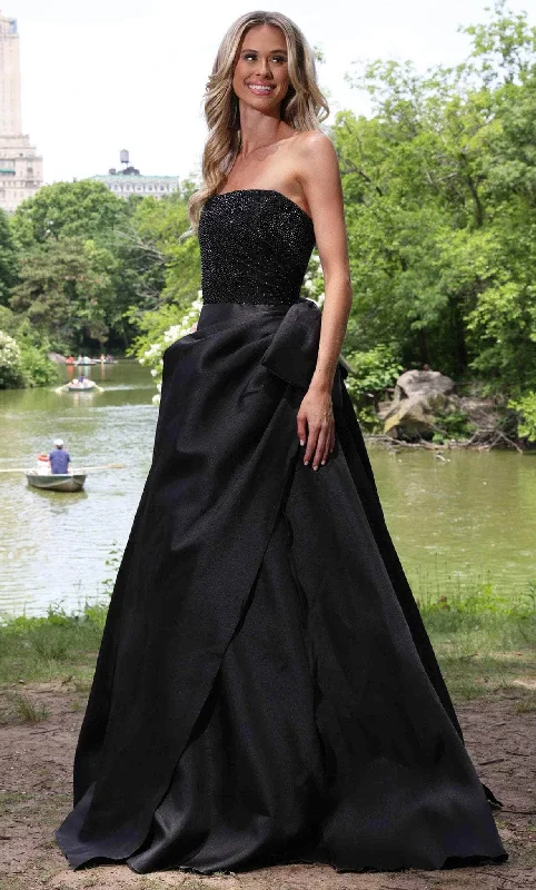 Huge Price Cut Colors Dress 2971 - Straight Across Bow Accent Ballgown