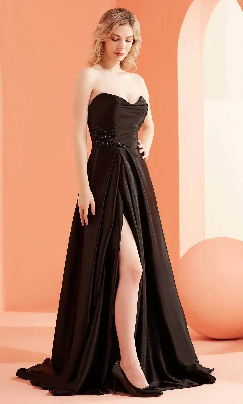 Season Offer J'Adore Dresses J22053 - Strapless Ruched Bodice Evening Gown