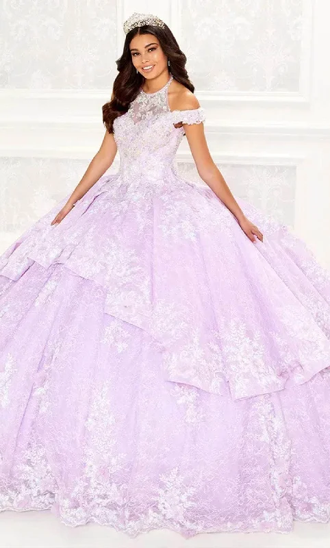 Bold Fashion Princesa by Ariana Vara PR30089 - Off Shoulder Pleated Ballgown