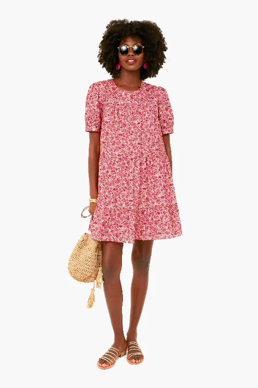 Chic Style Pink Floral Quinn Dress