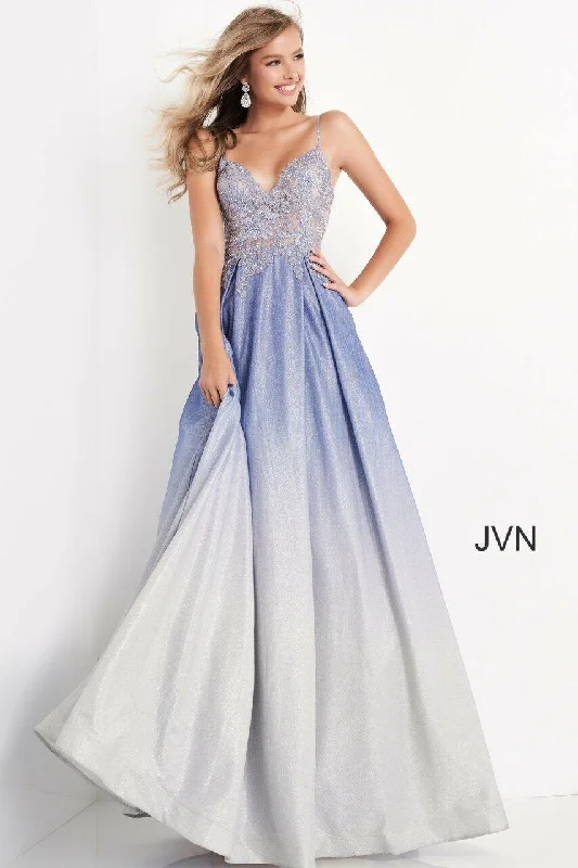 Daily Deals Jovani 04565 Prom Long Spaghetti Strap Ball Gown