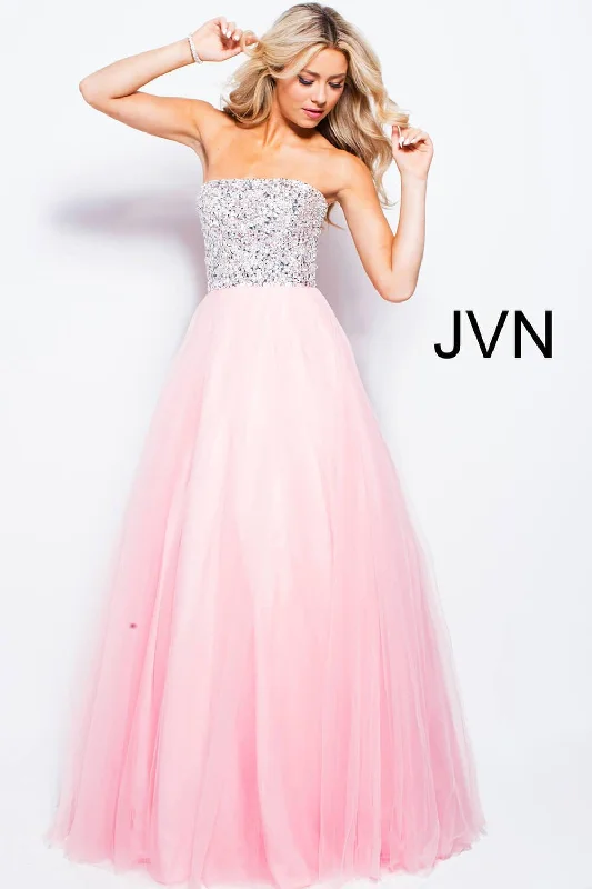 Trendy Casual Outfits Jovani 52131 Prom Long Formal Strapless Ball Gown