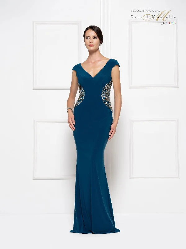 Holiday Glam Rina di Montella Formal Long Dress 2692