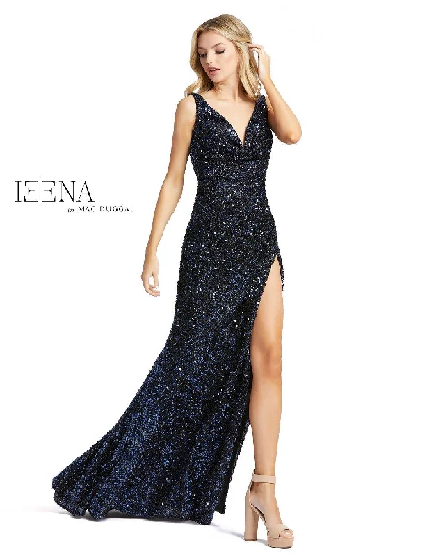 Current Trends Mac Duggal 26240 Prom Long Sleeveless Sexy Dress