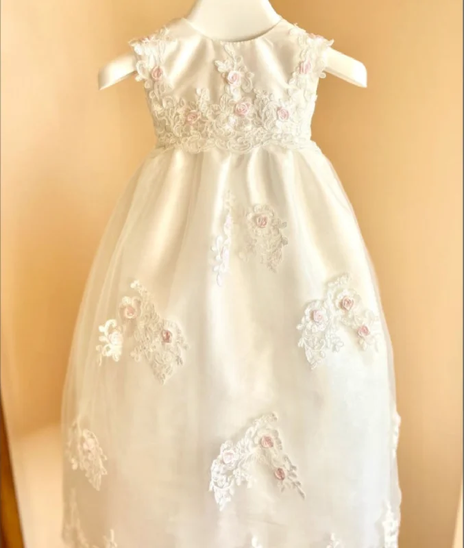 Fashion For Every Occasion Floral Christening Gown