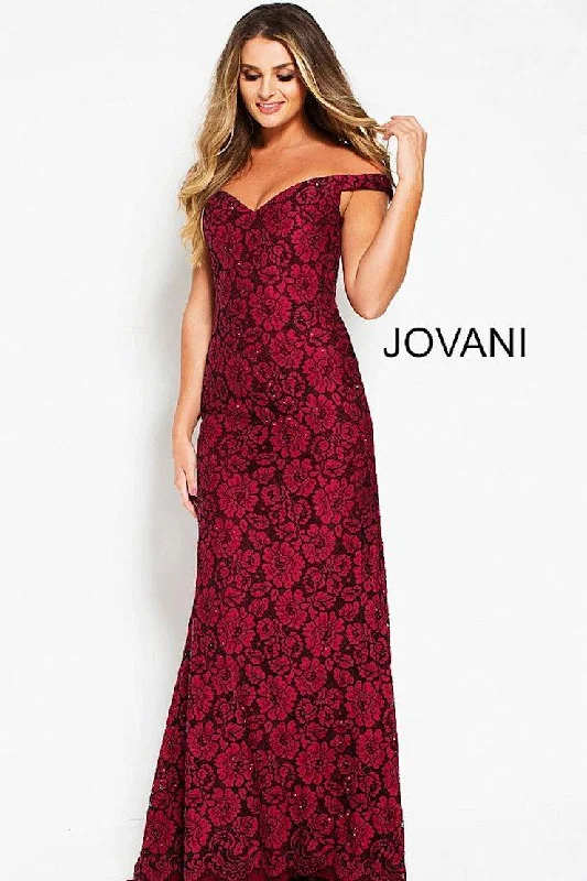 Stylish Savings Jovani 53208 Long Formal Off Shoulder Evening Dress