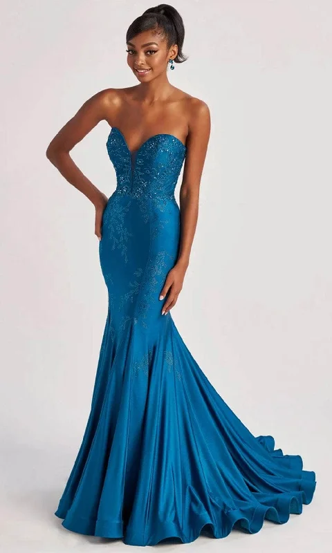 Fashionable Women’s Wardrobe Colette By Daphne CL8445 - Sweetheart Mermaid Prom Gown