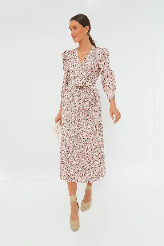 Fashion Forward Outfits Pink Floral Nellie Maxi Dress