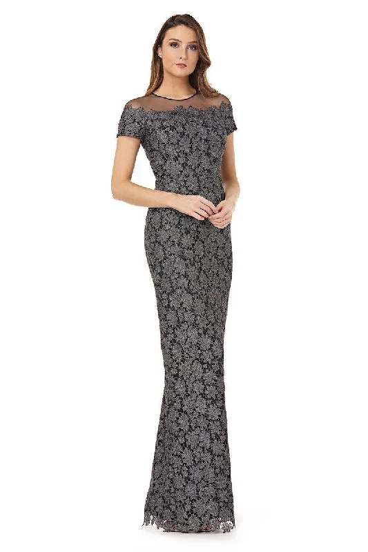 Women’s Fashion Clothing JS Collections Long Formal Floral Lace Dress 866683