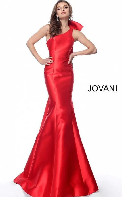 Stylish Loungewear for Women Jovani 62463 One Shoulder Formal Evening Prom Gown