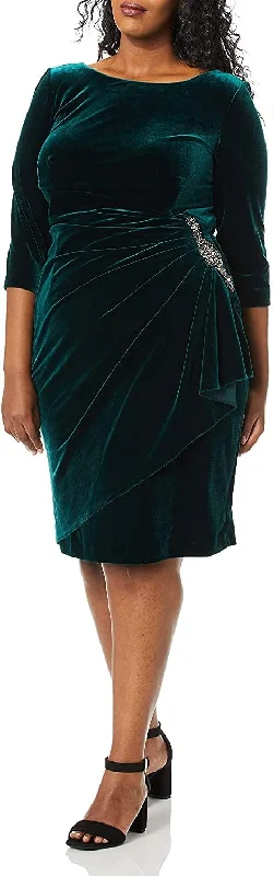 Elegant Style Alex Evenings AE4915267 Plus Size Cocktail Dress