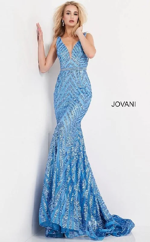 Fashion-forward Women’s Wear Jovani 03570 Prom Long Formal Mermaid Dress