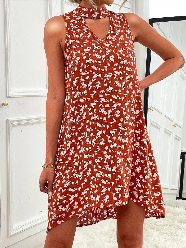 Must-Have Styles Nobody But You Floral Cutout Dress