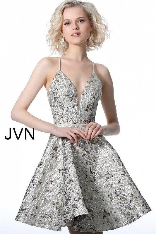 Fashion Deal Jovani 3821 Spaghetti Straps Short Homecoming Dress Sale