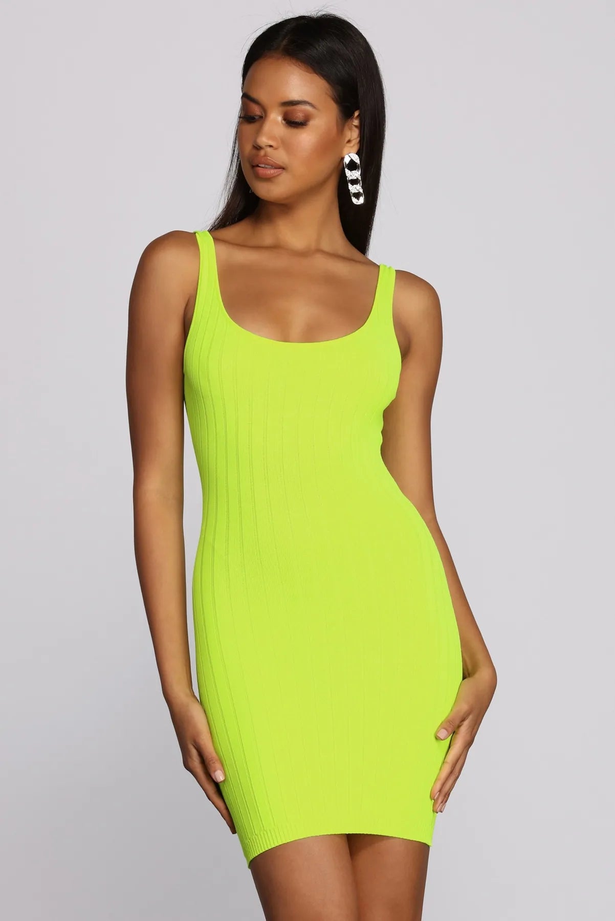 Cutting Edge Fashion You Glow Girl Mini Dress