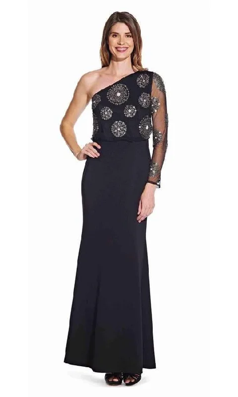 Women’s Seasonal Fashion Trends Adrianna Papell AP1E206525 Long Formal Beaded Dress