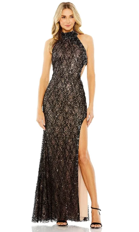 Chic Trends For The Fashion Savvy Mac Duggal 49679 - High Halter Evening Gown