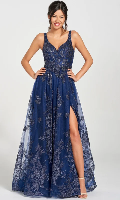 New Styles Just In Colette for Mon Cheri CL12215 - Glitter Tulle A-line Gown