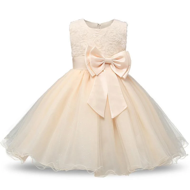 Women Wear Brands Girl's Dresses, Christening Gown Dress For Girls 0-2 Years