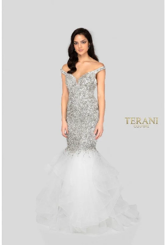 Everyday Wear Terani Couture 1911P8363 Long Mermaid Prom Gown