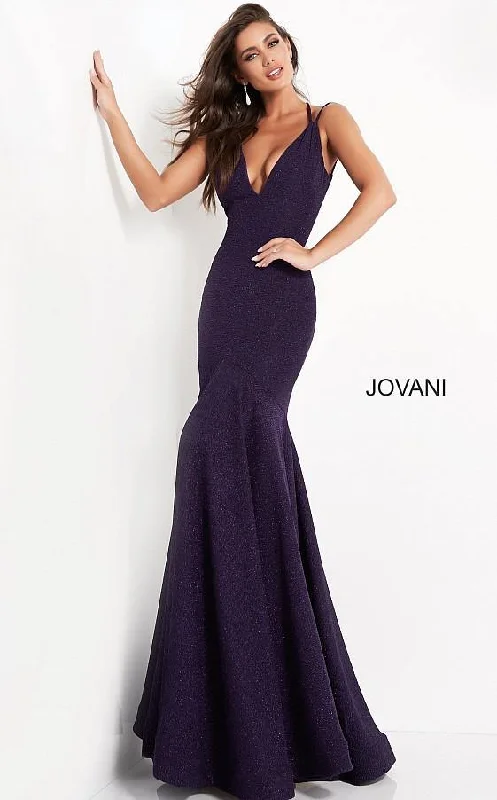 Chic Women’s Clothing for Work and Travel Jovani 60214 Prom Long Long Glitter Formal Dress