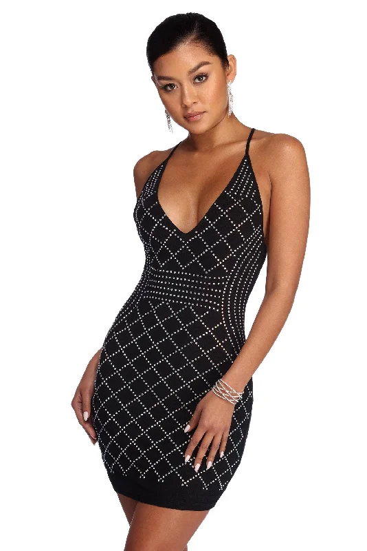 Chic And Comfortable Sparkle And Rhine Mini Dress