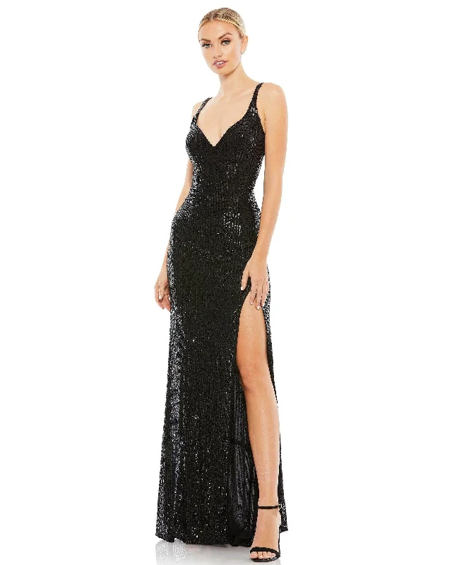 Chic Style Mac Duggal 26443 Prom Long Sequins Formal Dress