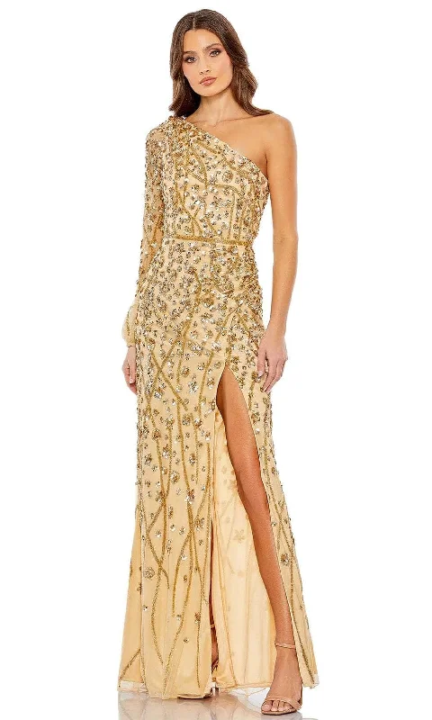 Trendy Fashion For Women Mac Duggal 5659 - Bishop Sleeve Evening Gown