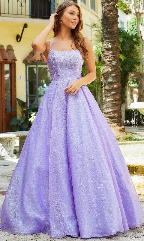 Runway Inspired Wear Amarra 87295 - Beaded Scoop Evening Ballgown