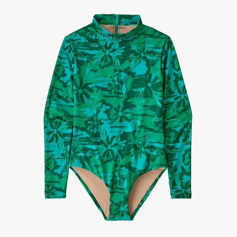 Luxury Fashion Women's Long-Sleeved Swell Seeker One-Piece Swimsuit