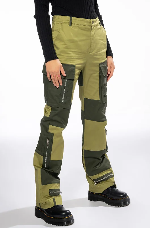 Women Wear Online WILD ONES COLORBLOCK CARGO PANT