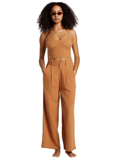 Elegant Style Billabong Tailor Made Pants-Sandalwood