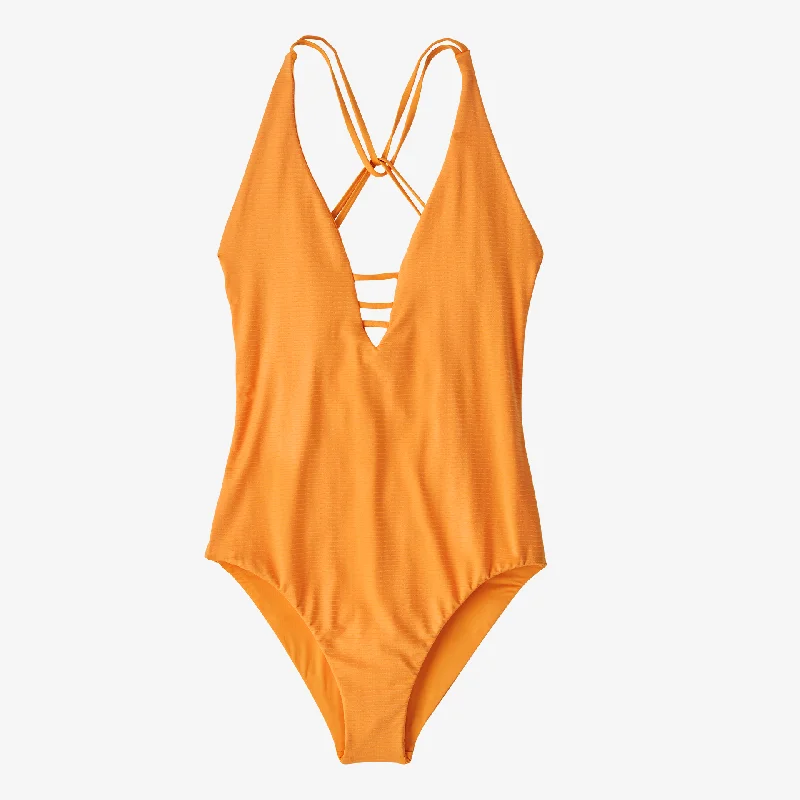 Break Fashion Norms Women's Reversible Extended Break One-Piece Swimsuit