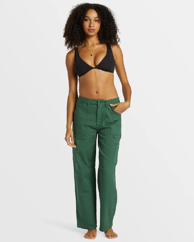 Wardrobe Update Billabong Leia Pants-Emerald Bay