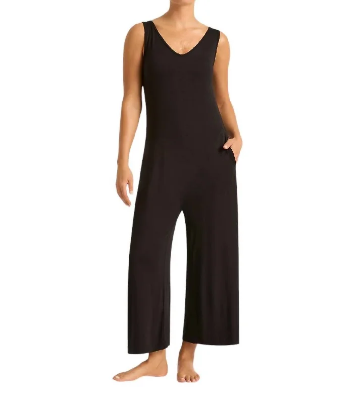 Wardrobe Refresh Long Jumpsuit In Black