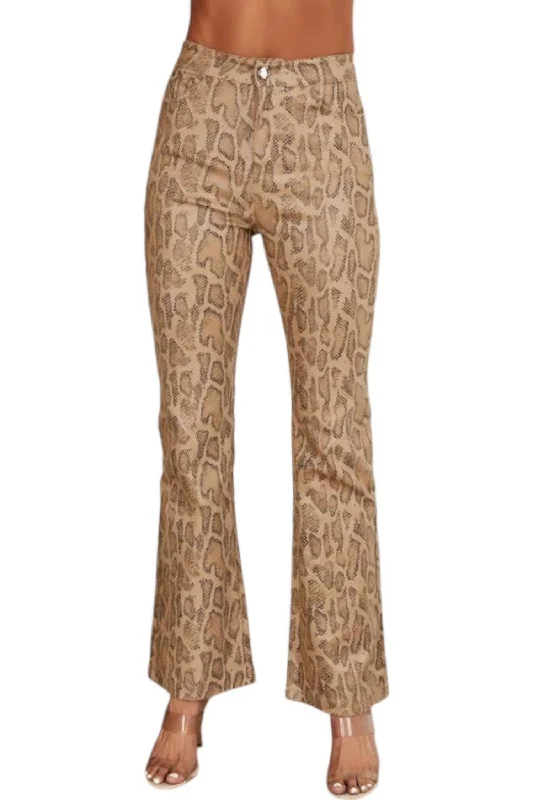 Limited Time Offer Medusa Pants In Camel