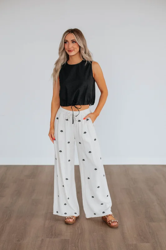 Minimalist Style Brinley Linen Pants