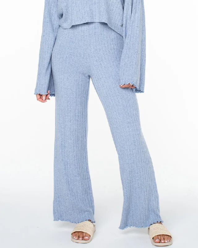 Chic Style, Always In Vogue Roxy Cool Serenity Pants-Infinity Blue