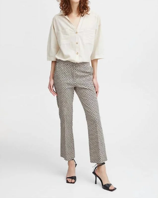 Relaxed Style Decka Pants In Humus Mix