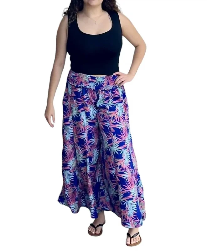 Clothing Sales Wide Leg Pant In Blue