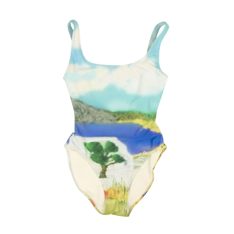 Pastel Styles Blue Yiannis Church Swimsuit