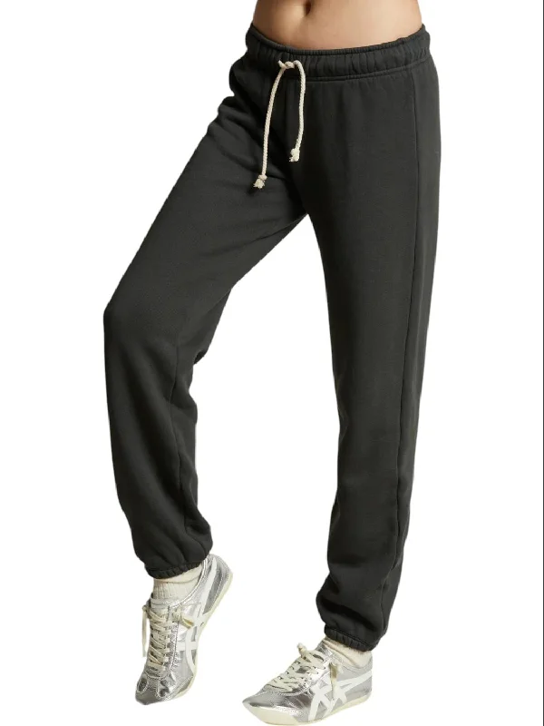 Effortless Chic Apparel The Michelle Sweatpants In Vintage Black