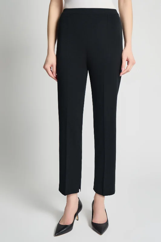 Trend Forward Threads For Her Knit Straight-Leg Ankle Pants