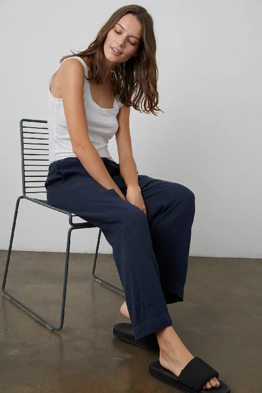 Timeless Elegance FRANNY COTTON GAUZE PANT