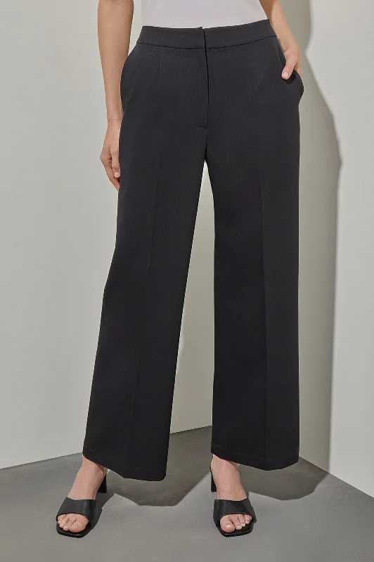 Style Breakthroughs Stretch Woven Wide-Leg Pants