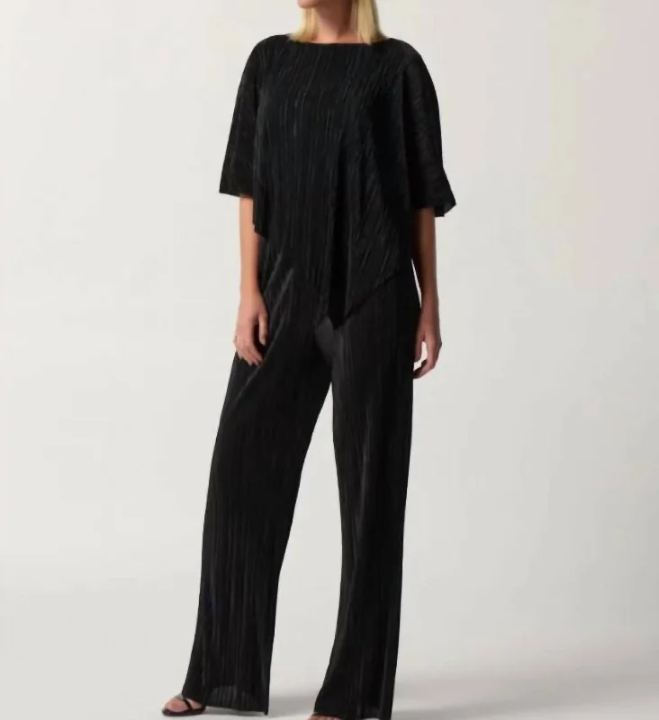 Latest Fashion for Women Flare Pants In Black