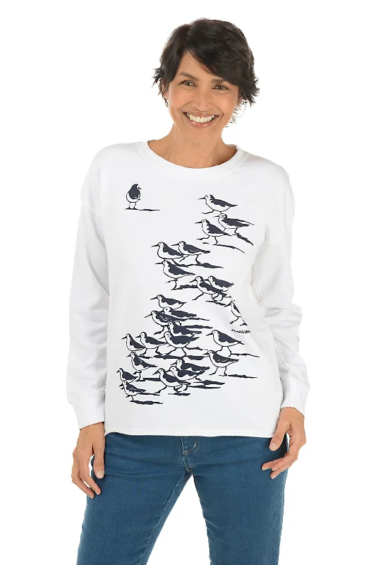 Forward Trendsetter Navy Sandpiper Drop Shoulder Sweatshirt